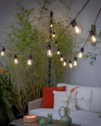 Habitat 30 Warm White Bulb Festoon Light