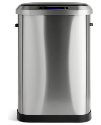 Habitat 50 Litre Brushed Stainless Steel Sensor Bin