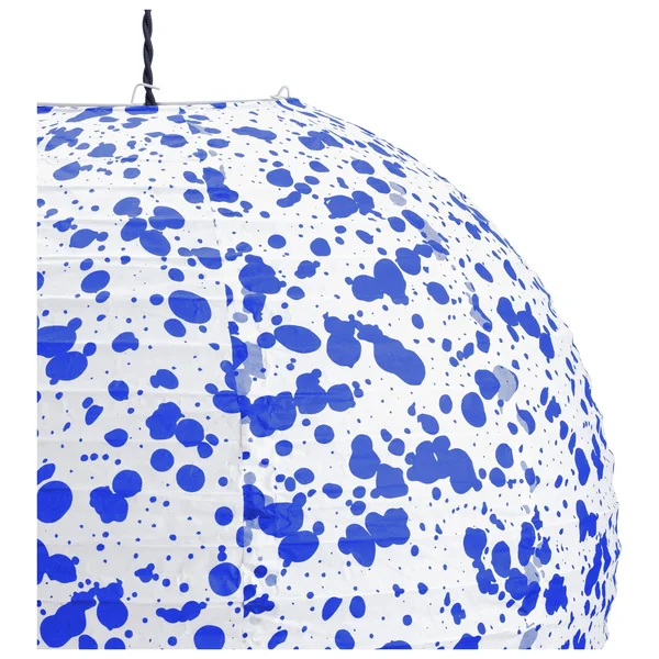 Habitat 60 Blue Patterned Paper Easy Fit Lampshade -50cm