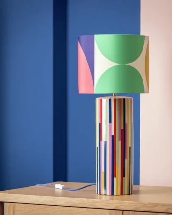 Habitat 60 Klee Ceramic Table Lamp by Margo Selby - Multi