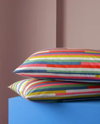 Habitat 60 Klee Cotton Pillowcase 2pk by Margo Selby - Multi
