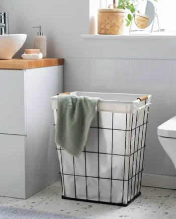 Habitat 60 Litre Industrial Laundry Basket - White