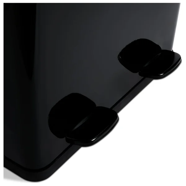 Habitat 60 Litre Twin Compartment Pedal Bin - Black