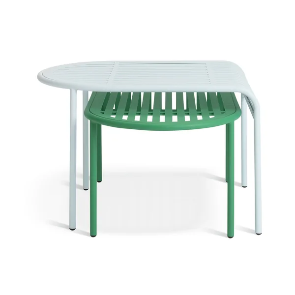 Habitat 60 Lucinda Metal Nesting Garden Tables -Blue & Green