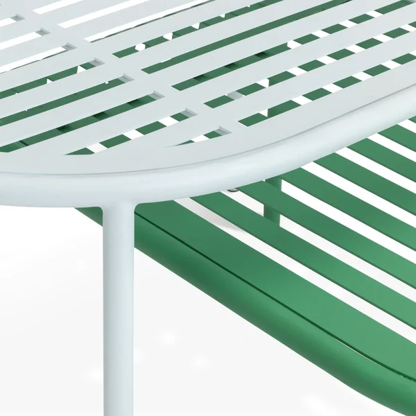 Habitat 60 Lucinda Metal Nesting Garden Tables -Blue & Green