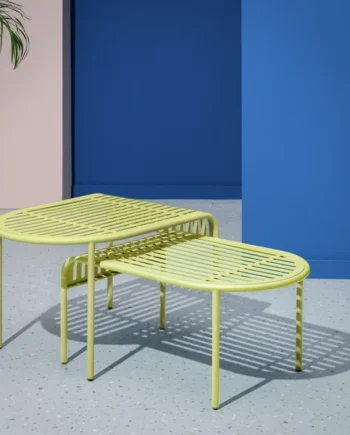 Habitat 60 Lucinda Metal Nesting Garden Tables - Yellow