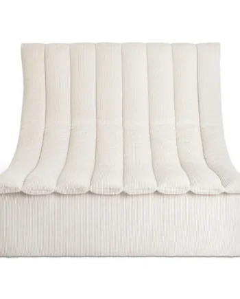 Habitat 60 Scoop Fabric Chair - White
