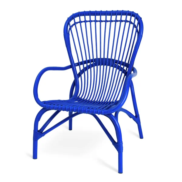 Habitat 60 Wyatt Rattan Chair - Blue