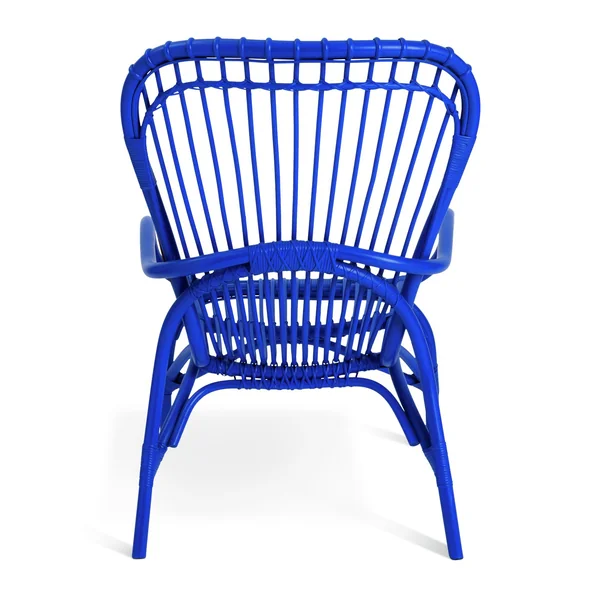 Habitat 60 Wyatt Rattan Chair - Blue