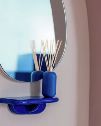 Habitat 60 Yumemi Wall Shelf by Felix Conran - Blue