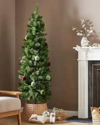 Habitat 6ft Natural Look Pop Up Slim Christmas Tree