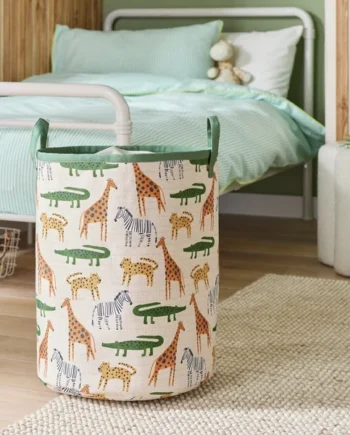 Habitat 80 Litre Safari Laundry Bag - Cream