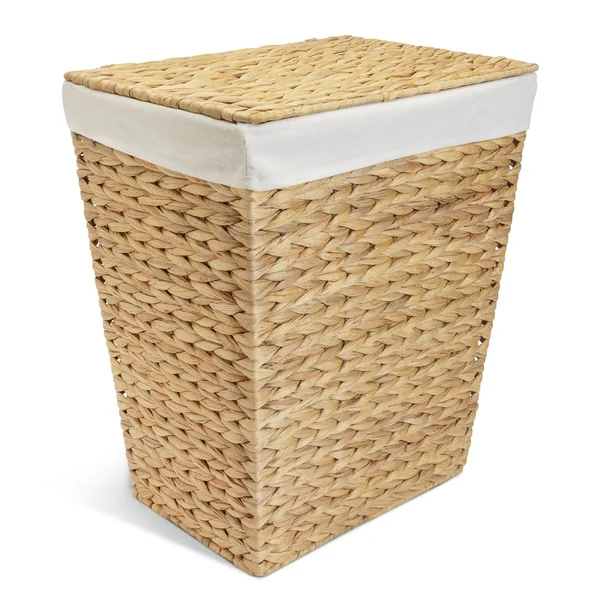 Habitat 83L Rectangle Water Hyacinth Laundry Basket -Natural