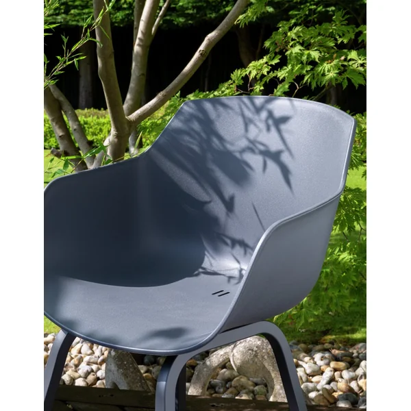 Habitat Aegaen 6 Seater Metal Patio Set - Grey