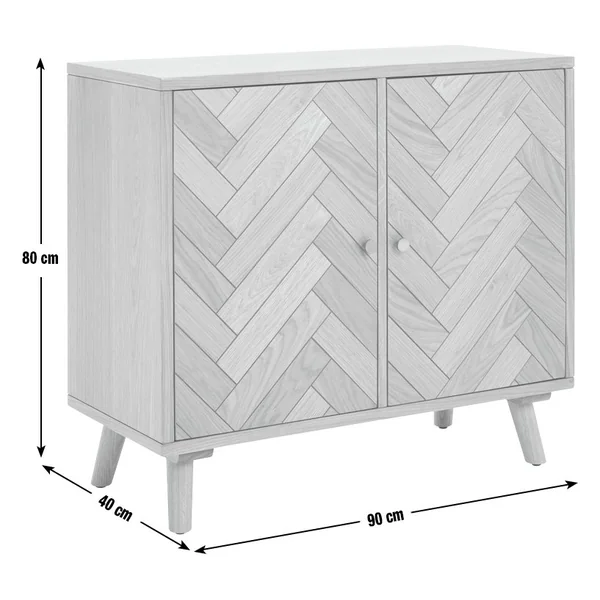 Habitat Afram 2 Door Sideboard - Natural