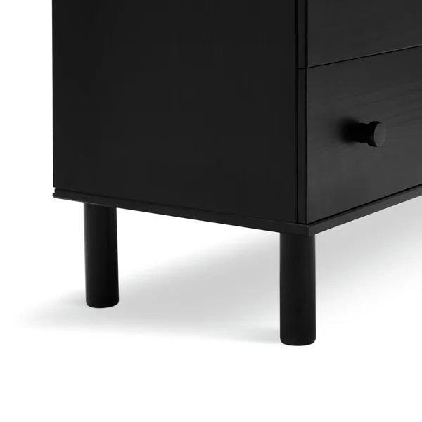 Habitat Akio 3 Drawer Chest - Black