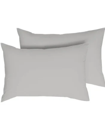 Habitat Anti Microbial Standard Pillowcase Pair - Dove Grey