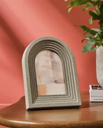 Habitat Arch Green Wooden Picture Frame - 4x6"