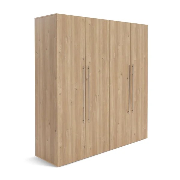 Habitat Atlas 4 Door Wardrobe - Oak
