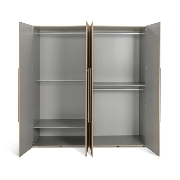 Habitat Atlas 4 Door Wardrobe - Oak