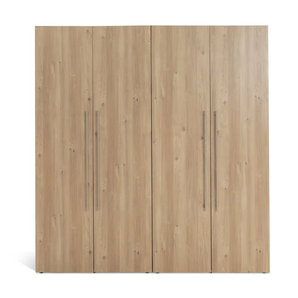 Habitat Atlas 4 Door Wardrobe - Oak
