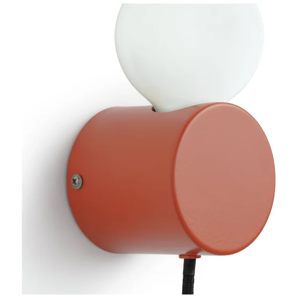 Habitat Banquo Plug In Wall Light - Orange