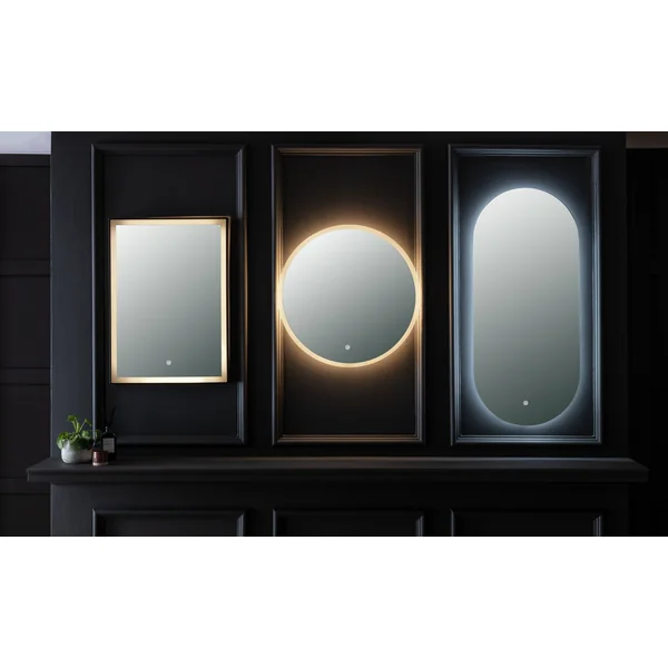 Habitat Bathroom LED Backlit Demister Touch Mirror - 70x50