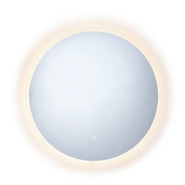 Habitat Bathroom LED Circle Backlit Demister Touch Mirror
