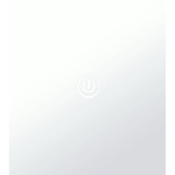 Habitat Bathroom LED Circle Backlit Demister Touch Mirror