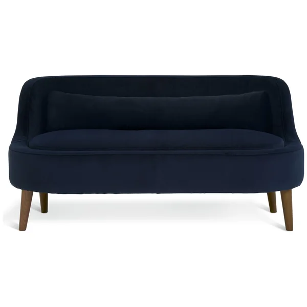 Habitat Beckett Fabric 2 Seater Sofa - Navy