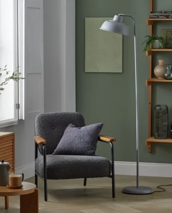Habitat Benson Adjustable Floor Lamp - Grey