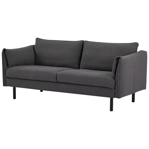 Habitat Betsy Boucle 3 Seater Sofa in a Box - Grey