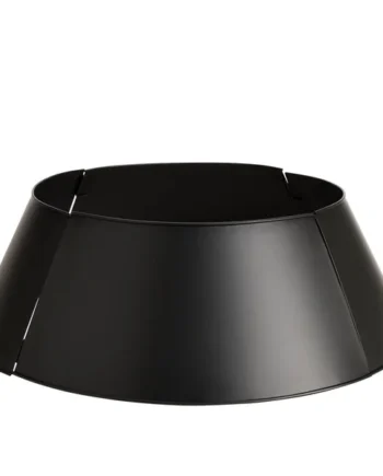 Habitat Black Metal Christmas Tree Skirt