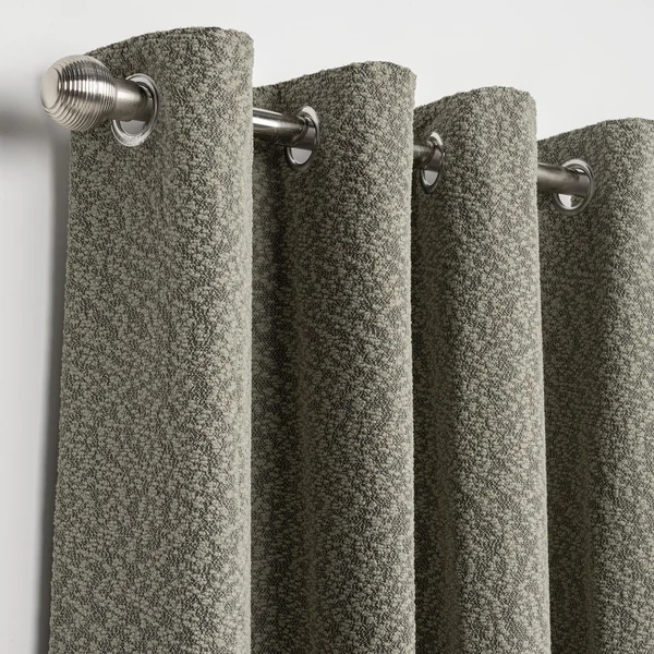 Habitat Blackout Lined Eyelet Curtains - Green - 117x137cm