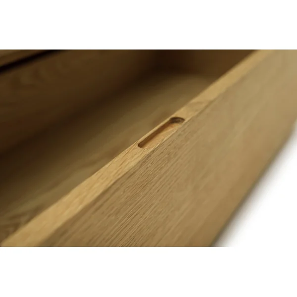 Habitat Block 1 Drawer Oak Sideboard - Natural