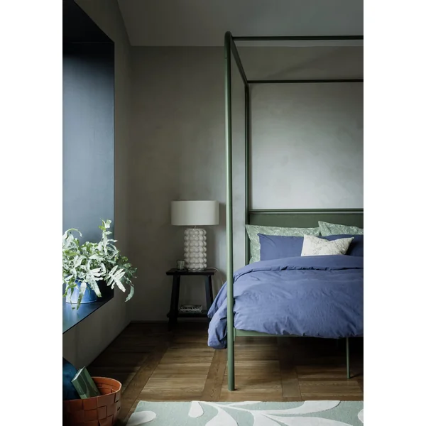 Habitat Bobble 61cm Ceramic Table Lamp - Cream