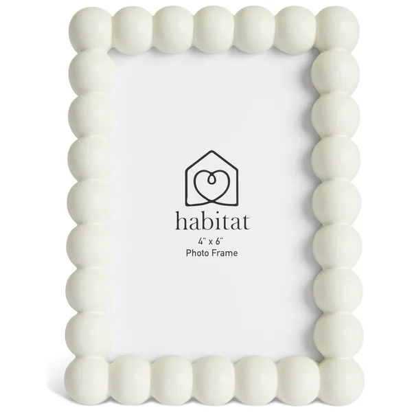 Habitat Bobble Natural Picture Frame - 4x6"