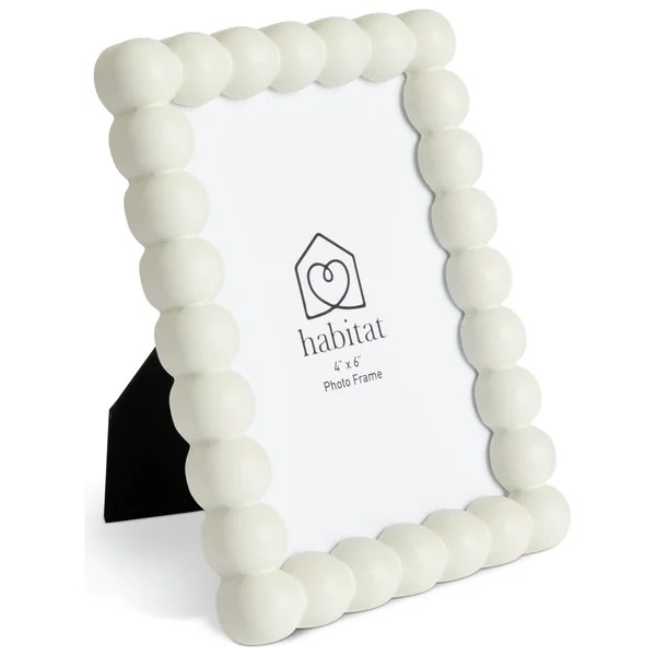 Habitat Bobble Natural Picture Frame - 4x6"
