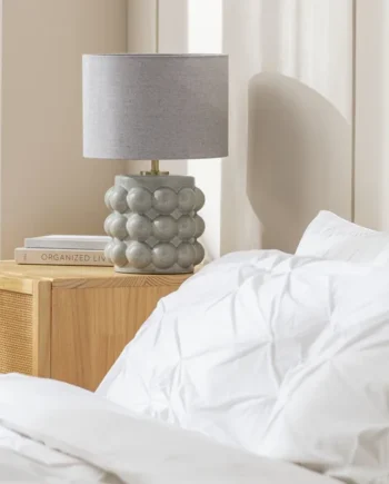 Habitat Bobble Table Lamp - Grey
