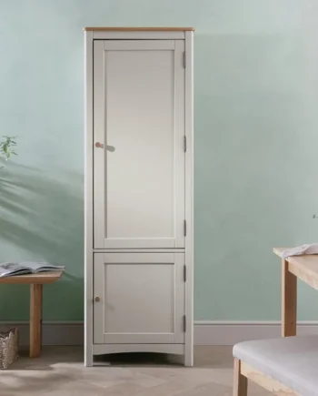 Habitat Bournemouth 2 Door Kitchen Larder - Beige