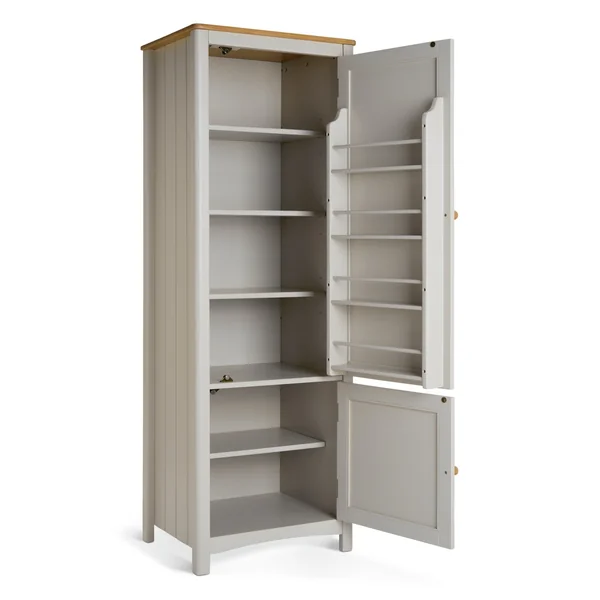 Habitat Bournemouth 2 Door Kitchen Larder - Beige