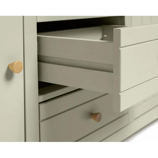 Habitat Bournemouth 4 Door 3 Drawer Sideboard Dresser-Beige