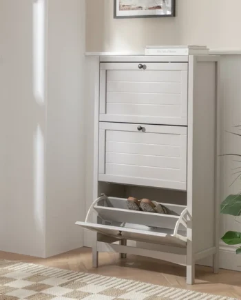 Habitat Bournemouth Shoe Storage Cabinet - Grey