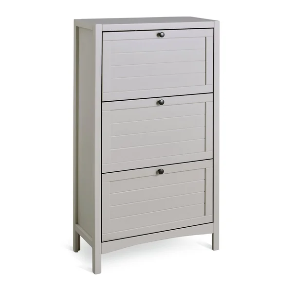 Habitat Bournemouth Shoe Storage Cabinet - Grey