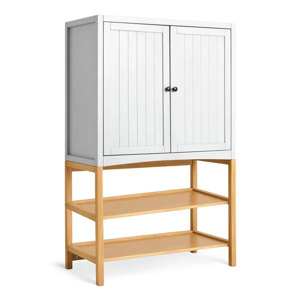 Habitat Bournemouth Storage Cabinet Bookcase - Grey