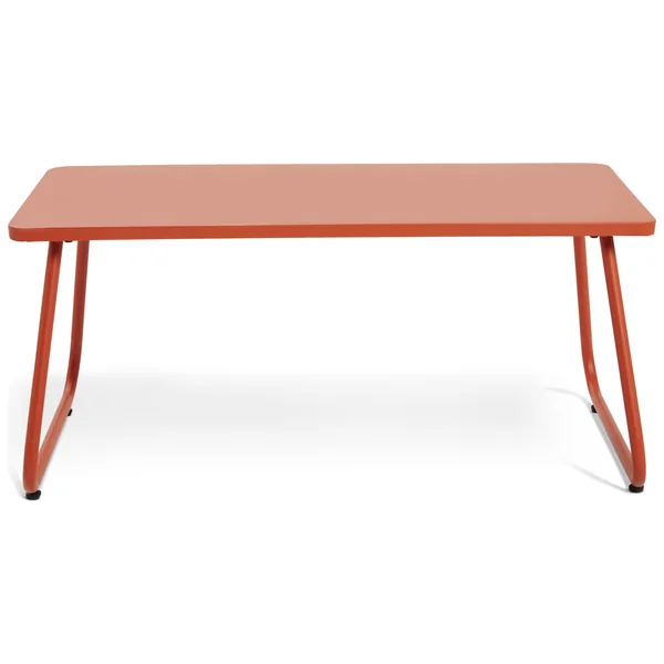Habitat Cali 4 Seater Metal Patio Set - Orange