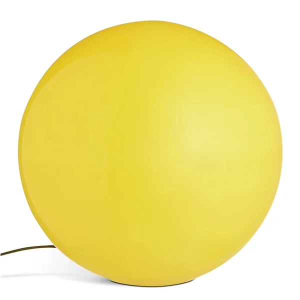Habitat Caliban XL Globe Glass Lamp - Yellow