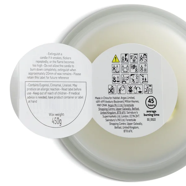 Habitat Candle with Lid - Sea Minerals & Sage