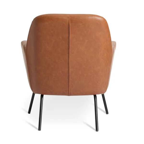 Habitat Celine Faux Leather Accent Chair - Tan