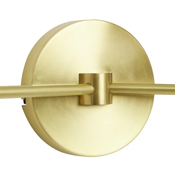 Habitat Century Wood 2 Light Wall Light - Walnut